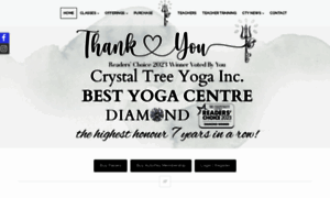 Crystaltreeyoga.com thumbnail