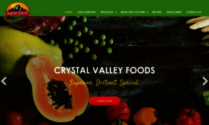 Crystalvalleyfoods.com thumbnail