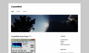 Crystalwolf.com thumbnail