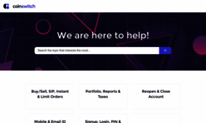 Cs-india-support.coinswitch.co thumbnail