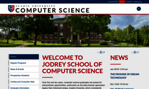 Cs.acadiau.ca thumbnail