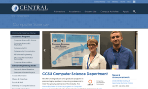 Cs.ccsu.edu thumbnail