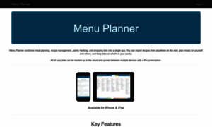 Cs.menu-planner.com thumbnail