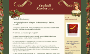 Csaladi-karacsony.com thumbnail