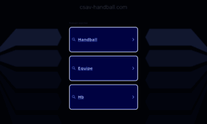 Csav-handball.com thumbnail