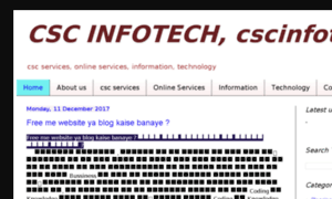 Cscinfotech.com thumbnail