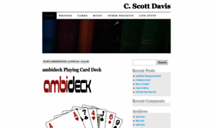 Cscottdavis.com thumbnail