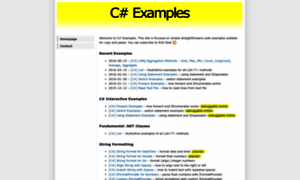Csharp-examples.net thumbnail