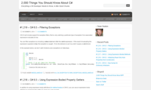 Csharp.2000things.com thumbnail