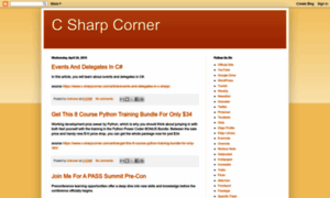 Csharpcornercom.blogspot.com thumbnail