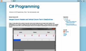 Csharpdotnet2012.blogspot.com thumbnail