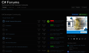 Csharpforums.net thumbnail
