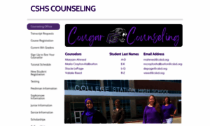 Cshscounseling.weebly.com thumbnail