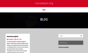 Csicatalyst.org thumbnail