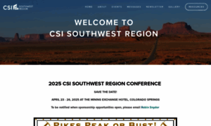 Csisouthwestregion.org thumbnail