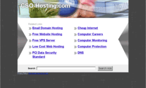 Cso-hosting.com thumbnail