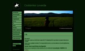 Csobankailovarda.hu thumbnail