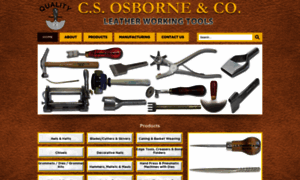 Csosborneleathertools.com thumbnail