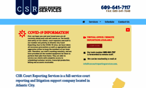 Csrcourtreportingservices.com thumbnail