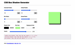 Css-box-shadow-generator.com thumbnail