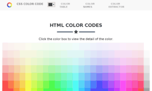 Css-color-codes.com thumbnail