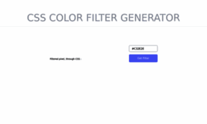 Css-color-filter-generator.netlify.app thumbnail