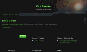 Css-forum.info thumbnail