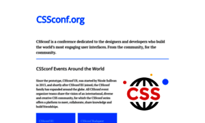 Cssconf.org thumbnail