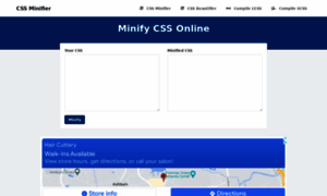 Cssminifier.org thumbnail