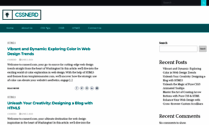 Cssnerd.com thumbnail
