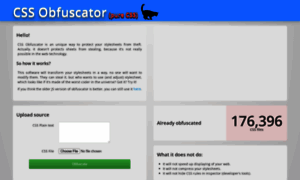 Cssobfuscator.com thumbnail
