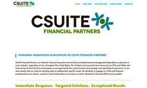 Csuitefinancialpartners.com thumbnail