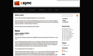 Csync.org thumbnail