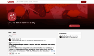 Ctcvstakehomesalary.quora.com thumbnail