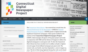 Ctdigitalnewspaperproject.org thumbnail