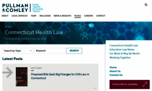 Cthealthlawblog.com thumbnail