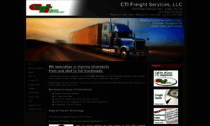 Ctifreightservices.com thumbnail