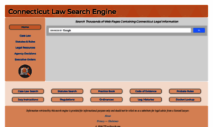 Ctlawsearch.com thumbnail