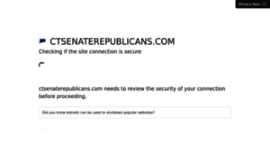 Ctsenaterepublicans.com thumbnail