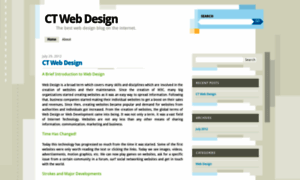 Ctwebdesigner.wordpress.com thumbnail