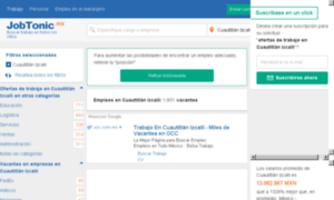 Cuautitlan-izcalli.jobtonic.mx thumbnail