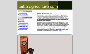 Cubaagriculture.com thumbnail