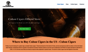 Cubancigarsstore.com thumbnail