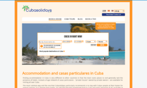 Cubasolidays.com thumbnail