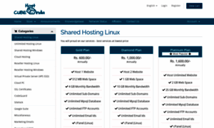 Cubehostindia.com thumbnail