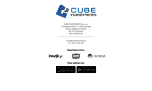 Cubeinvestments.pl thumbnail