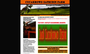 Cucakrowosafrudin.wordpress.com thumbnail