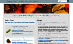 Cucurbitgenomics.org thumbnail
