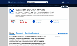 Cucusoft-mpeg-mov-rm-avi-to-dvd-vcd-svcd.software.informer.com thumbnail