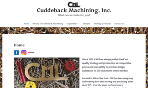 Cuddebackmachining.com thumbnail